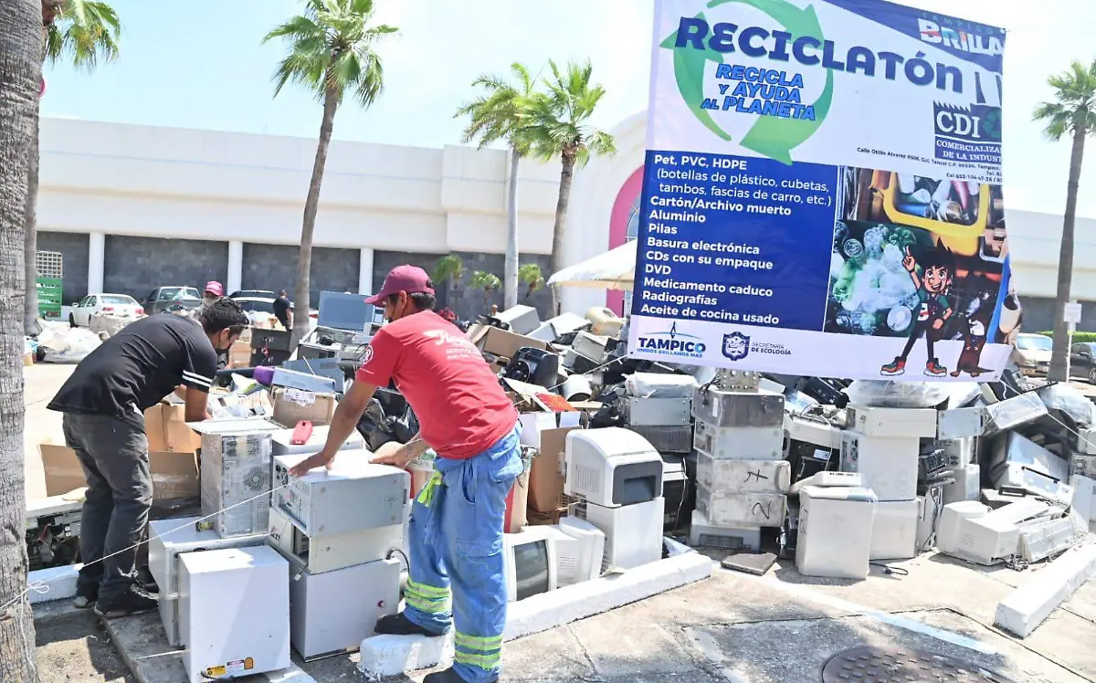 Tampico retoma sus jornadas de reciclaje 